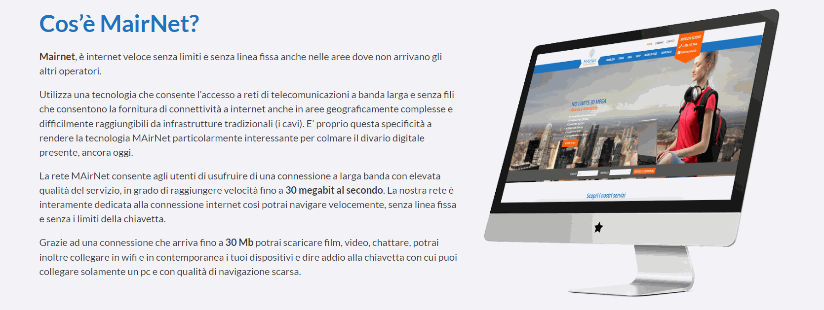 Odoo CMS - un immagine grande